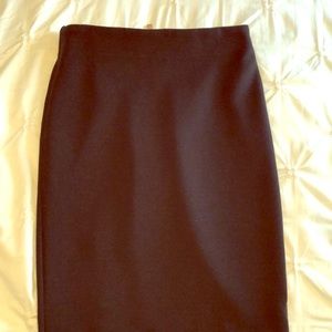 Philosophy black pencil skirt